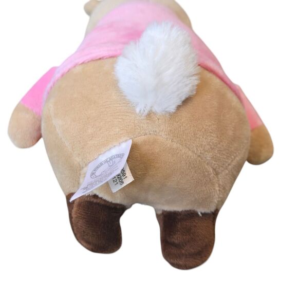 Flopsy Beatrix Potter Peter Rabbit Plush Pink Vest 10" - Picture 3 of 4